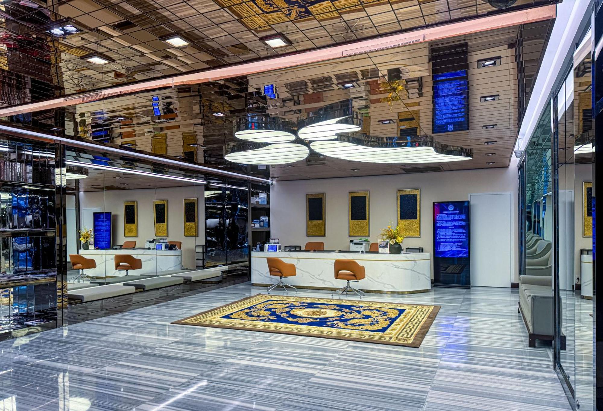 Sunworld Dynasty Hotel Beijing Wangfujing Luaran gambar The lobby of the new terminal
